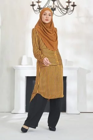 Tunic Qaisara - Light Gold