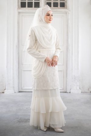 Baju Kurung Neira - Sunlight Cream