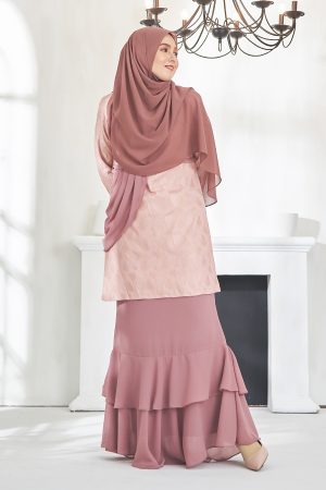 Baju Kurung Athilah - Toasted Mauve