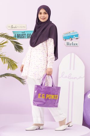 Blouse Udaysa Laluna X MCC - Light Purple