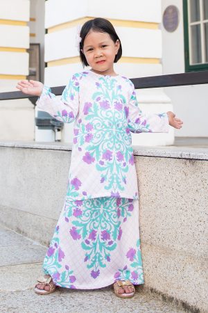 Baju Kurung Moden Zandrea Kids - Snow White