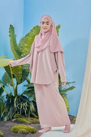 Suit Kozi Kasmira - Rose Pink