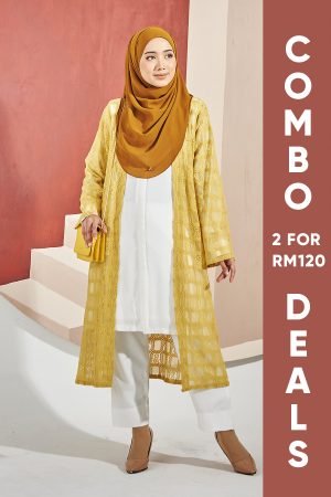 Long Cardigan Licica Laluna X MCC - Yellow