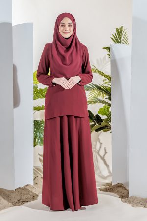 Suit Dilia - Maroon