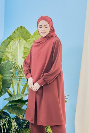 Suit Kozi Krishka - Maroon