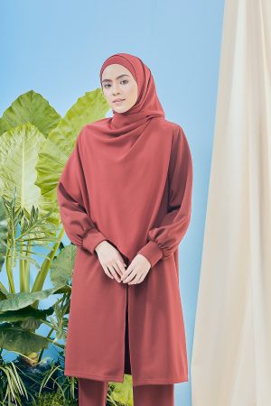 Suit Kozi Krishka - Maroon