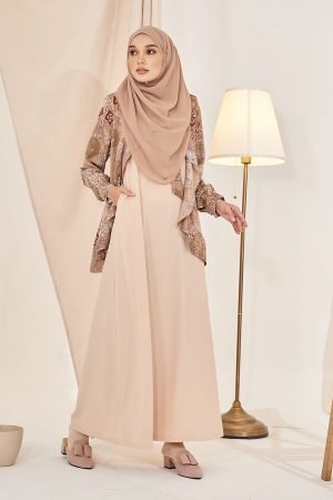 Dress Elmaria - Wheat Nude