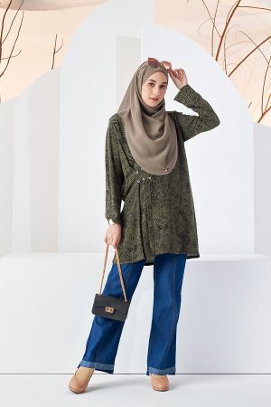 Blouse Colleen - Olive Green