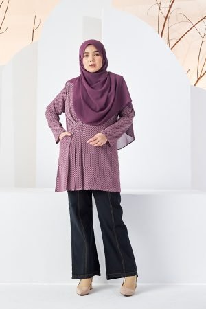 Blouse Colleen - Viola Purple