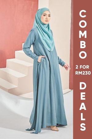 Dress Lolaka Laluna X MCC - Sea Green