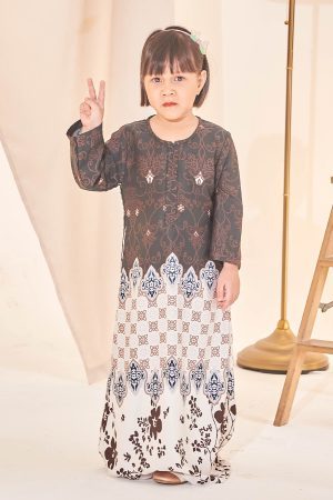 Dress Elmena Kids - Dim Black