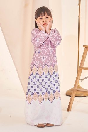 Dress Elmena Kids - Soft Lilac