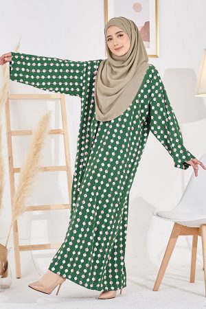 Kaftan Lunar Laluna X MCC - Fern Green