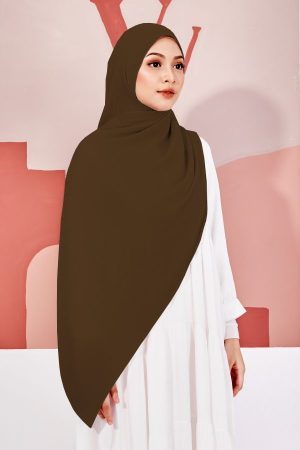 Wide Shawl Pleated Valerie Valily X MCC - Tawny Brown