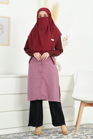 Tunic Taylee - Maroon Mauvelous