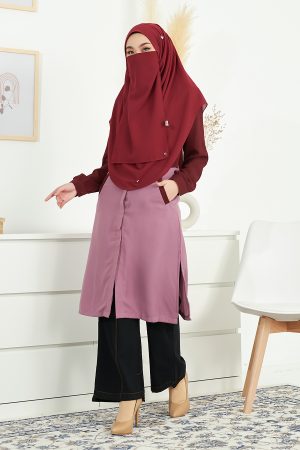 Tunic Taylee - Maroon Mauvelous