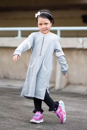 Tunic Activewear Shara Kids - Chromium Grey