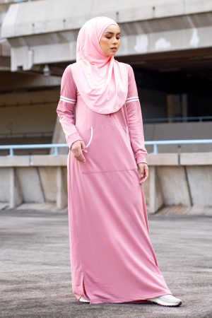 Abaya Activewear Shara - Rose Pink