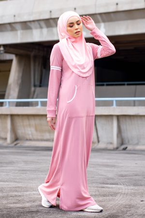 Abaya Activewear Shara - Rose Pink