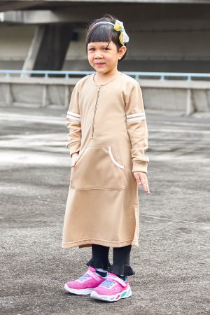 Tunic Activewear Shara Kids - Brown Latte