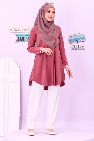 Blouse Louiney Laluna X MCC - Sweet Coral