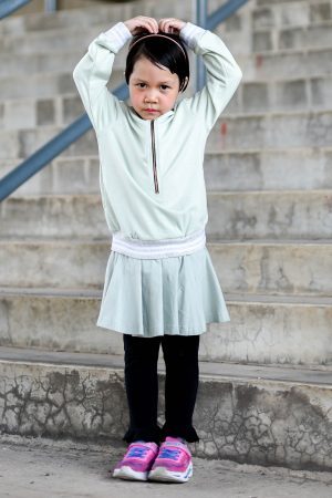 Blouse Activewear Pullover Adra Kids - Soft Minty