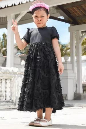 Dress Nasila Kids - Chic Black