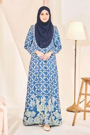 Dress Elita - Turkish Blue