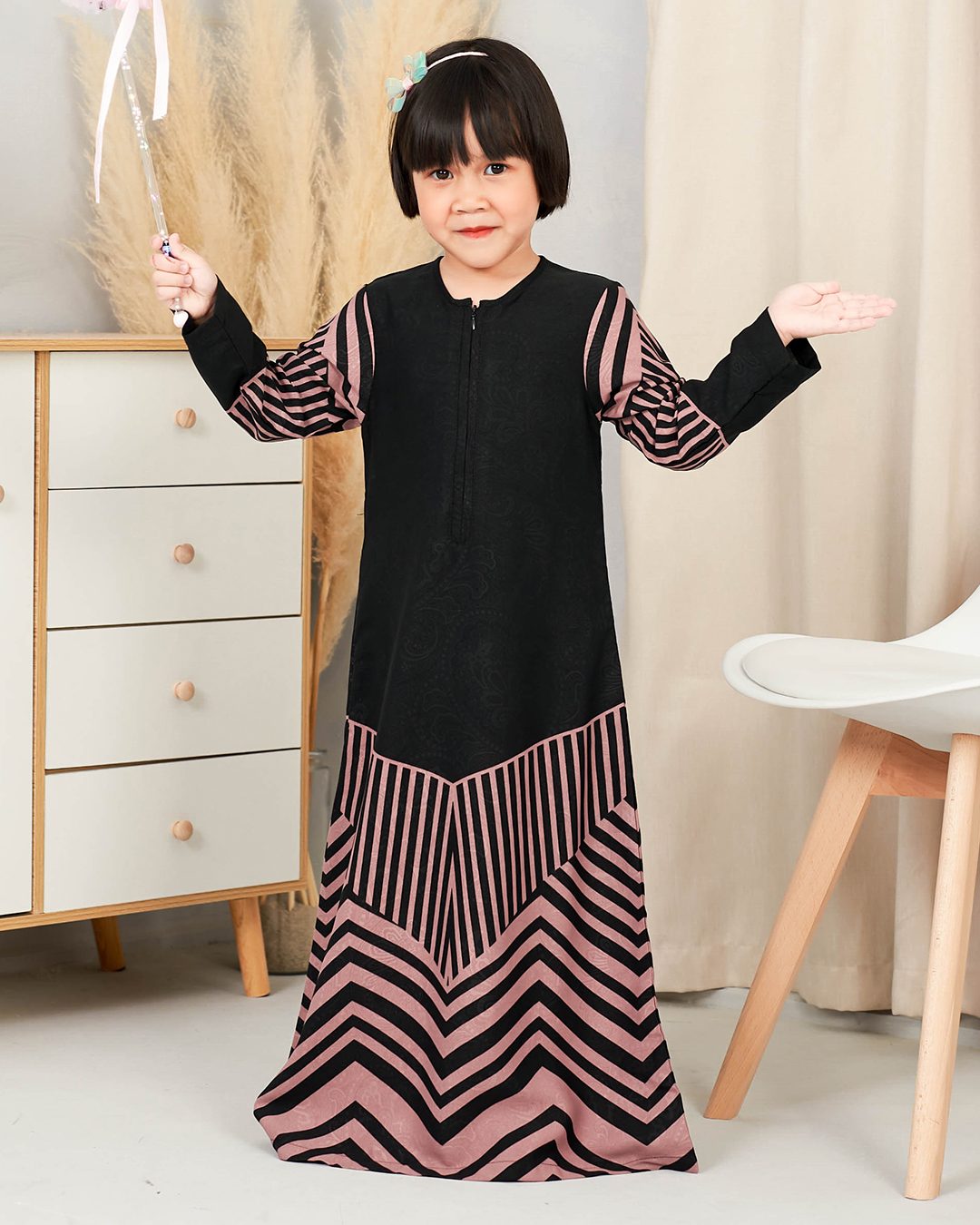 Abaya Rauha Kids – Heather Purple – MuslimahClothing.Com