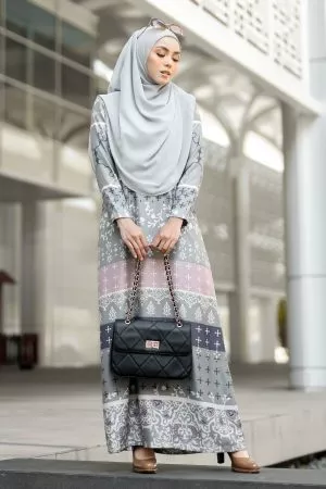 Abaya Rayla - Greyish Blue