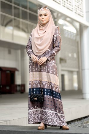 Abaya Rayla - Wood Brown