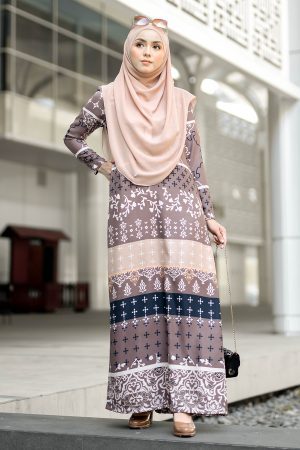 Abaya Rayla - Wood Brown