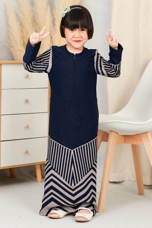 Abaya Rauha Kids - Midnight Blue