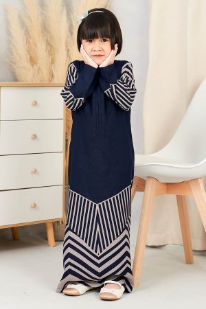 Abaya Rauha Kids - Midnight Blue