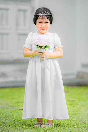 Dress Lace Najelia Kids - Off White