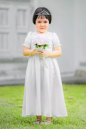 Dress Lace Najelia Kids - Off White