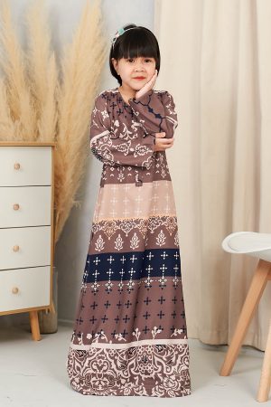 Abaya Rayla Kids - Wood Brown