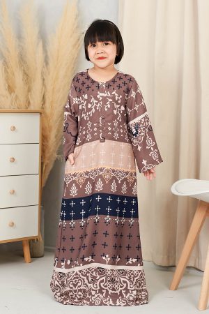 Abaya Rayla Kids - Wood Brown