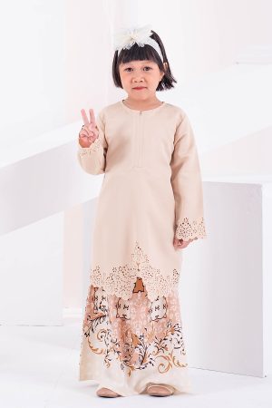 Baju Kebarung Lasercut Areena Kids - Earl Wheat