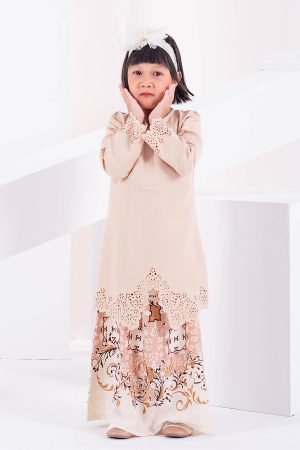 Baju Kebarung Lasercut Areena Kids - Earl Wheat