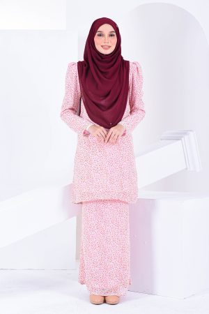 Baju Kurung Moden Puffy Lynlee Laluna X MCC - Ruby Winnie