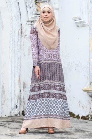 Abaya Reniqa - Wheat Brown