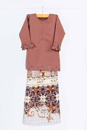 Baju Kurung Lasercut Aneera Kids - Tortilla George