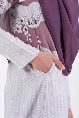 Abaya Rayyan Kids - Plum Purple