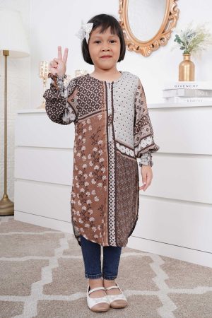 Medi Dress Najlaa Kids - Tortilla Brown