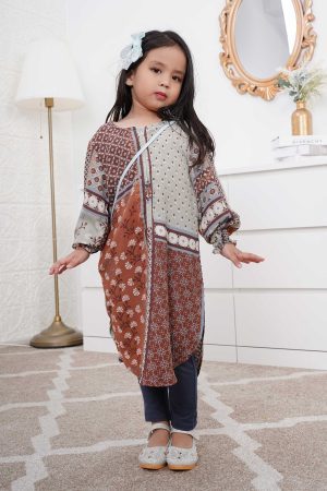 Medi Dress Najlaa Kids - Whisper Grey