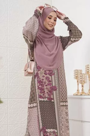 Medi Dress Najlaa - Heather Purple