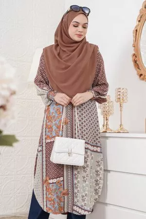 Medi Dress Najlaa - Whisper Grey