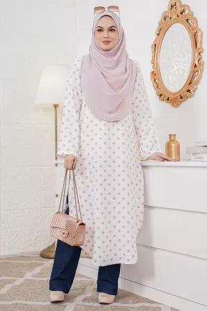 Medi Dress Neelya - Peony Pink