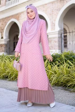 Medi Dress Herna - Dusty Pink